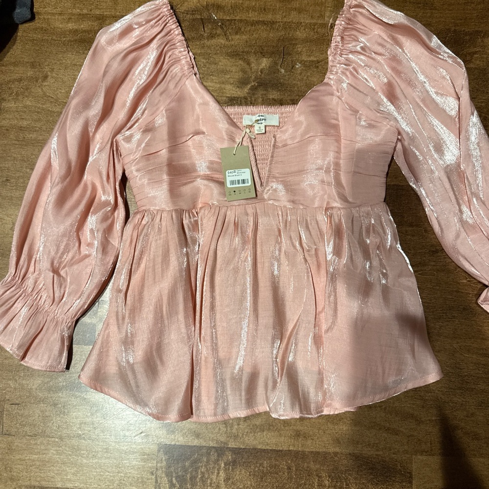 Elegant Pink Women's Top